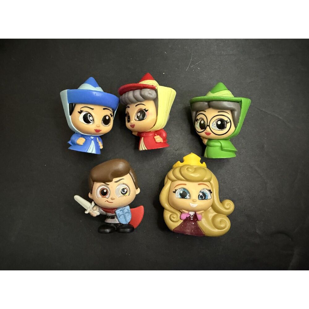 Sleeping Beauty Doorables Figure Lot, Aurora